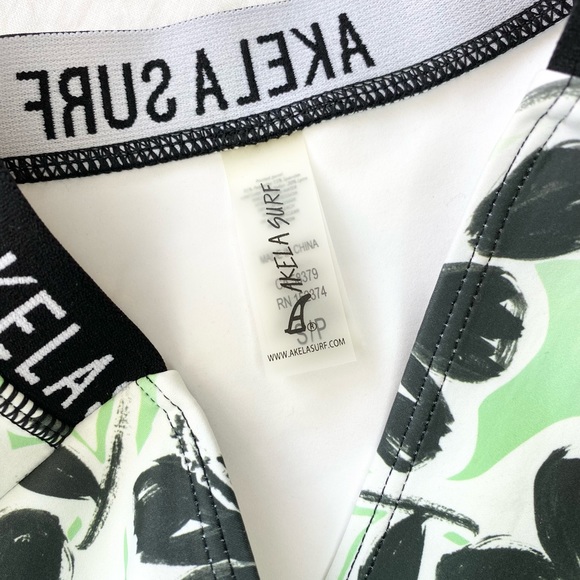 Akela Surf Marylin Neoprene Bikini Bottoms In Mint - Picture 6 of 9